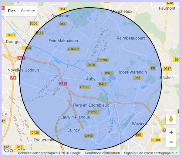 Zone d'intervention 1